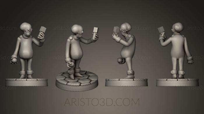 Miscellaneous figurines and statues (STKR_0473) 3D model for CNC machine